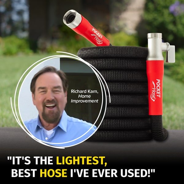 100' Pocket Hose Silver Bullet Green - As Seen on outlets TV