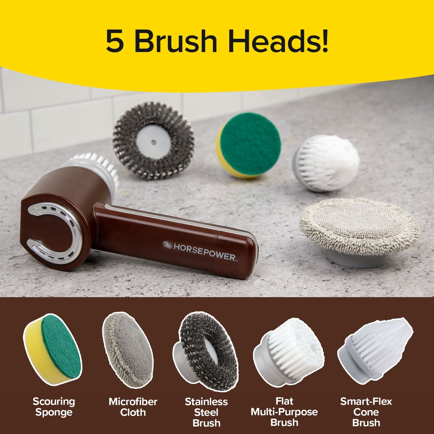 5 pc Replacement Brush Heads