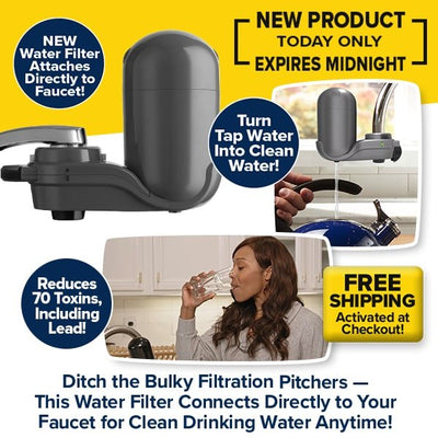 Faucet Mount Water Filter