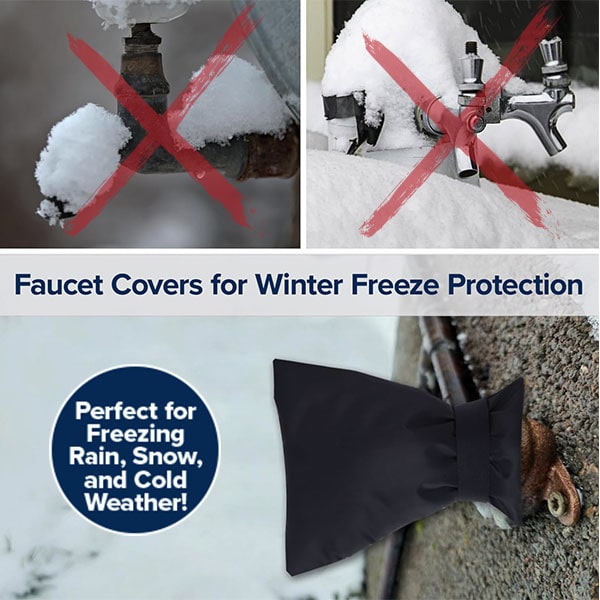 Outdoor Anti-Freeze Faucet Covers