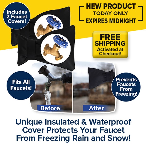 Outdoor Anti-Freeze Faucet Covers