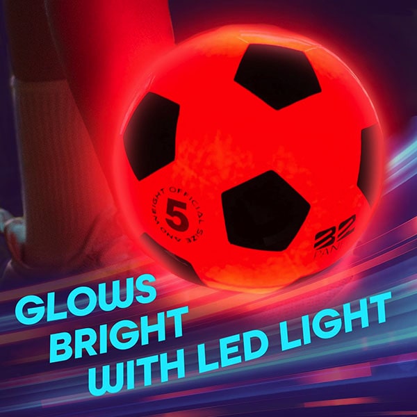 Light Up Indoor & Outdoor Soccer Ball