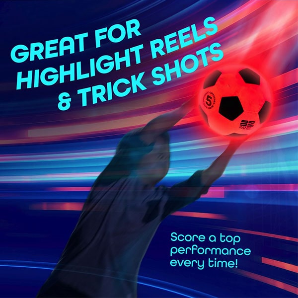 Light Up Indoor & Outdoor Soccer Ball