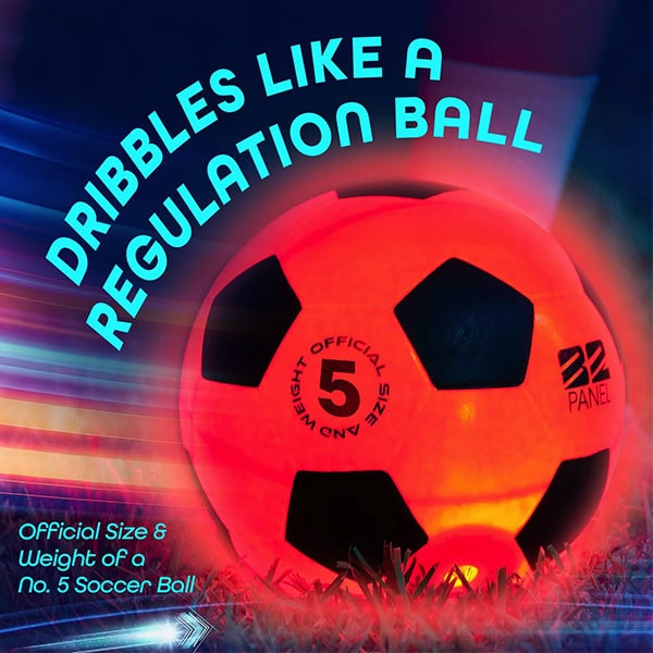 Light Up Indoor & Outdoor Soccer Ball