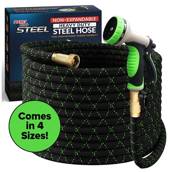 Pocket Hose Steel Garden Hose