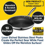 Stainless Steel Nonstick Frying Pan